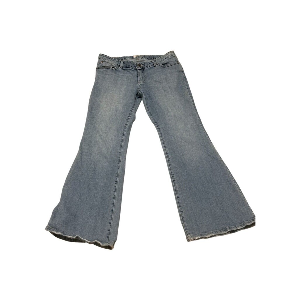 Y2K Tilt Women’s Huntington Flare Low Rise Jeans Size Juniors 7S 7 Short